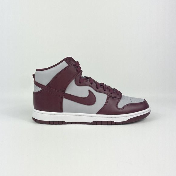 NIKE DUNK HI RETRO DARK BEETROOT MEN'S SIZE 11.5 - DD1399-600 NEW IN BOX - Picture 4 of 6